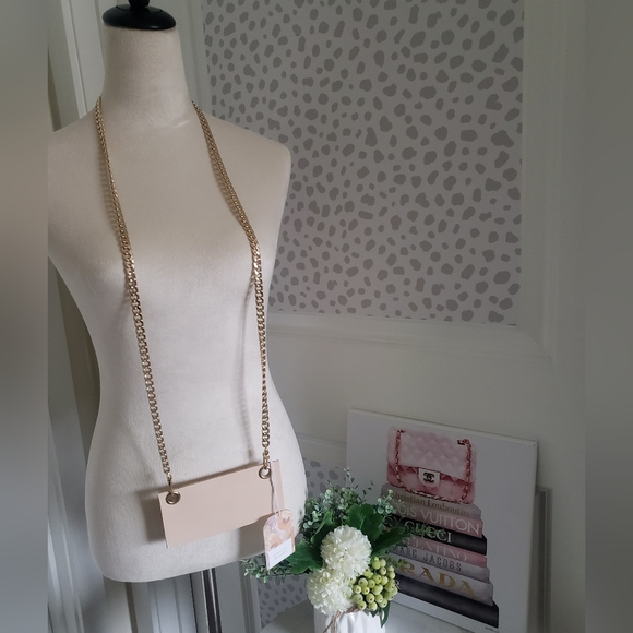 Leather Wallet insert with chain - Picture 2 of 10